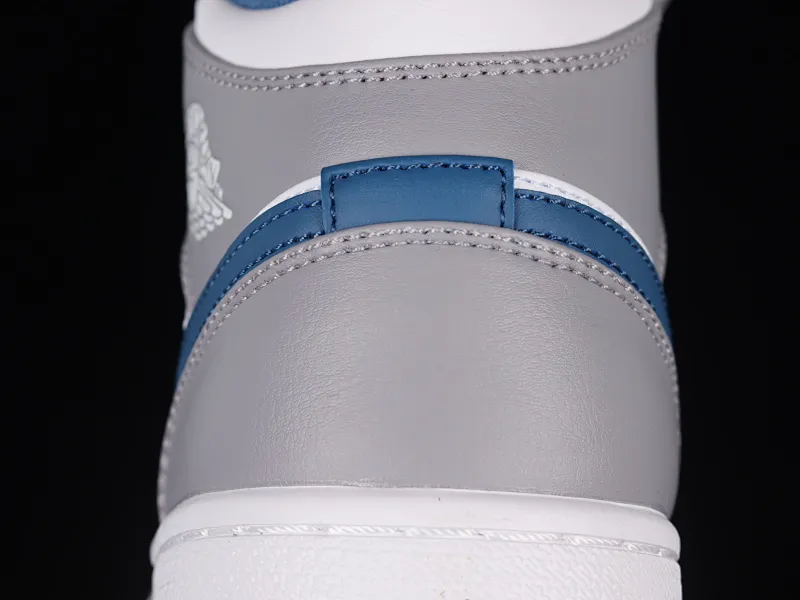 All categories Air Jordan Jordan series basketball shoes Air Jordan 1 Mid Air Jordan 1 Mid "True Blue" AJ1 Joe 1 true blue mid-top basketball shoes DQ8423-014